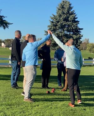 Image our the employee team that won the bocce ball tournament that raised money for United Way in 2025